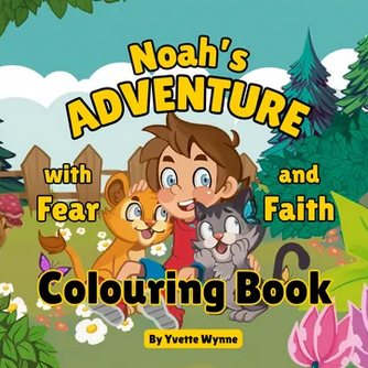 Noah's Adventure Colouring Book cover